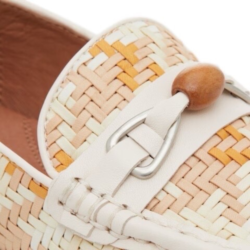 New Gentle Souls by Kenneth Cole Womens Eugene Lug Bit Tan Loafers Shoes Slip On - Picture 6 of 7